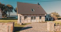 Watermark Usedom - Ferienhaus Woge direkt am Wasser mit privater Badestelle