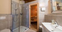 Appartement 8 - Saunabad mit Dusche und WC