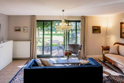 Lerchenhof Haus Storchennest Appartement 3 - Wohnbereich/Terrasse