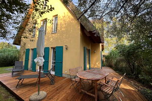 Reetdachhaus Storch - Terrasse