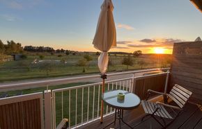 Haus Friesen Appartement 6 - Balkon und Ausblick